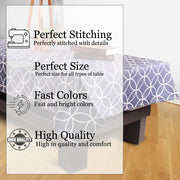 Premium Cotton Canvas Table Cover for Home and Events, 40X60 Inches